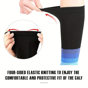 Unisex <b>Compression</b> Calf Sleeves, Leg <b>Socks</b> For Running & Outdoor Sports Best Quality Fitness Safety Wear BY AMAZING INDUSTRIES - Product Image 5