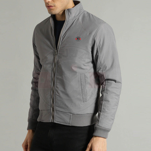 Bordado Personalizado Listo para Hombre |   Chaqueta Bomber de Algodón Premium |   Comodidad transpirable durante todo el día |   Relleno Aislante de Polialgodón - Product Image 3