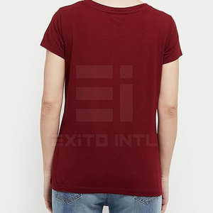 Camiseta de Verano para Mujer, Estampada, Transpirable, Ecológica, de Poliéster de Secado Rápido, Personalizable, Cuello Redondo, Manga Corta, Suave y Ligera - Product Image 5
