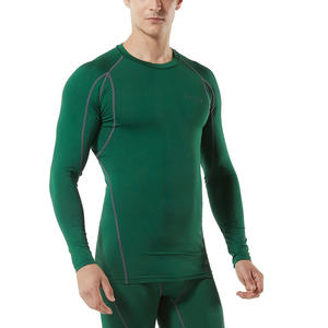 Rashguard pour homme fabriqué au Pakistan, design OEM, gilet de compression, rashguard MMA, ensembles de fitness pour la gym. - Product Image 2