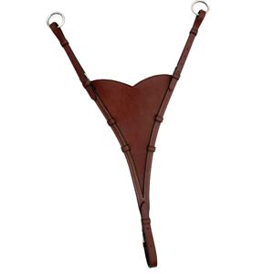 Accesorio de cuero suave para correr caballo hecho a mano Martingale a la venta - Product Image 1