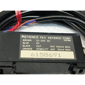 เซ็นเซอร์วัดระดับน้ำ Keyence FS2-60 รุ่น Water Track - อุปกรณ์และอะไหล่เซมิคอนดักเตอร์ระดับโลกที่เชื่อถือได้ - Product Image 1