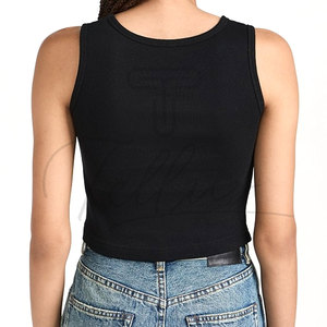 High Quality Canvas Women Crop <b>Top</b> with Custom Logo Breathable Summer Formal Style Hot Sale - Product Image 6