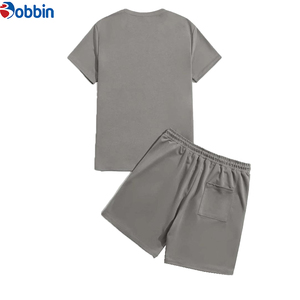 Conjunto Cómodo Unisex de Camiseta y Pantalón Deportivo Estilo Vintage Lavado, Nueva Colección de Verano, Personalizable, Transpirable - Product Image 2