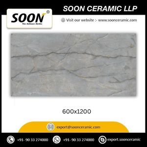 I-RICHMOND GRIS Infinite Matte Porcelain Wall Tiles 600x1200 Modern Stone Imitation Texture For Bathroom Interior Use - Product Image 3