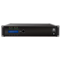 Amplificador de Potencia Digital DSP de 4 Canales Serie LS3 KS con Carcasa Metálica, Conectividad XLR, Impedancia de 4/8 Ohmios, SNR >100dB