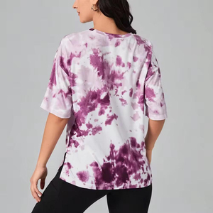 Sublimation Women T <b>Shirt</b> 100% Polyester Women <b>Slim</b> <b>Fit</b> Printed T-<b>shirt</b> Summer Casual OEM Service Digital Printing Tee <b>Shirts</b> - Product Image 6