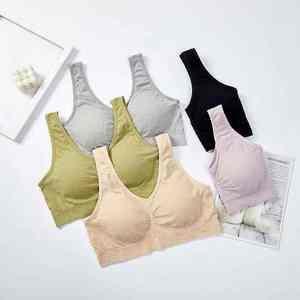 Ropa Interior Deportiva Transpirable con Logotipo Personalizado para Mujer, Sujetador Deportivo de Uso Diario - Product Image 5