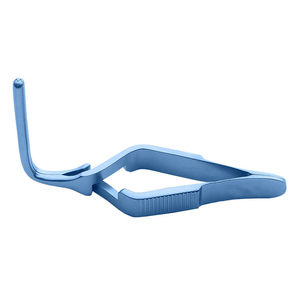 Pince manuelle Debakey de 6,5 cm en acier inoxydable allemand bleu de haute qualité, à 90 degrés, pour usage chirurgical, vétérinaire et cardiovasculaire - Product Image 1