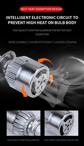 자동차 <span class=keywords><strong>C6</strong></span> LED 헤드라이트 H1 H3 H7 <span class=keywords><strong>H4</strong></span> H11 9005 9006 자동차 LED 헤드라이트 전구 변환 키트 36w - Product Image 5