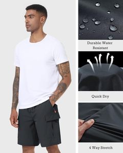Premium Quality <b>Mens</b> Casual Worsted Shorts Soft Breathable Lightweight Summer Wear Elastic Waist Drawstring Gym Pattern Front - Product Image 4