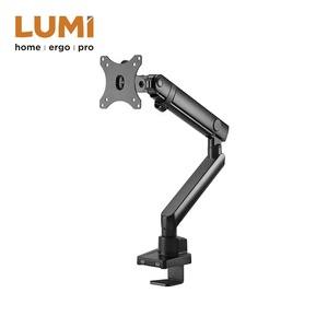 Đế Máy Tính Sử Dụng Văn Phòng Đế Nhôm Đơn Có Thể Điều Chỉnh Giá Đỡ Màn Hình Lò Xo Cơ Học Mỏng Có Cổng USB - Product Image 5