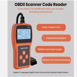 Lettore di Codici di Errore OBD2, Strumento Diagnostico per Auto per Verificare la Luce del Motore, Attrezzo Diagnostico per Veicoli - Product Image 3