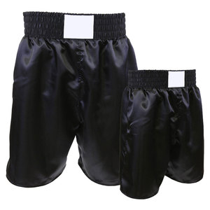 Men's Custom Design Boxing Shorts for Martial Arts (Muay Thai/Kickboxing)-Breathable 100% Polyester Silk Fabric Heat-Transfer - Product Image 5