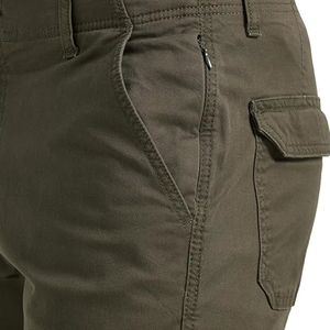 Pantalon cargo d'extérieur respirant pour enfants et hommes, grande taille, avec poches latérales, 100 % coton, vente en gros - Product Image 5