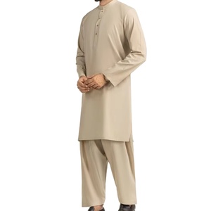 Vente chaude Salwar Kameez décontracté pour hommes pakistanais et indiens, thermique, grande taille, couleurs et tailles personnalisées, polyester/coton de haute qualité, pour les fêtes - Product Image 1