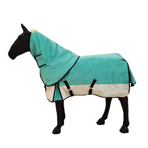 Couverture d'hiver pour cheval, couverture imperméable matelassée avec cache-cou amovible - Product Image 1