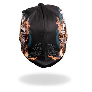 Gorros de Ciclismo Ligeros Personalizados al por Mayor, Gorro de Otoño con Diseño de Calavera, Gorra de Ciclismo con Logotipo Impreso - Product Image 3