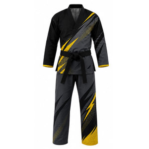 High Quality Karate Uniform for Beginners Martial Arts Training Wear OEM Customized Logo & Color Unisex Cotton Polyester - Product Image 2