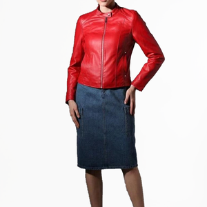 Veste en cuir personnalisée Sorority Delta – Veste respirante, coupe-vent et imperméable pour femme avec logo grec, fabricant OEM en gros - Product Image 1