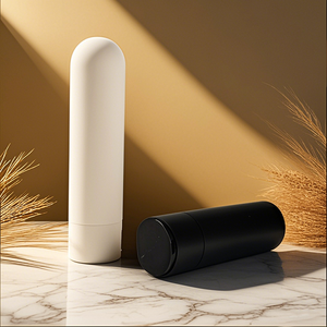 Benutzer definiertes Logo 250ml/300ml HDPE-Kunststoff-Shampoo flaschen Flip-Top-Quetsch lotion behälter mit Pumps äger für Gesichts reiniger - Product Image 1