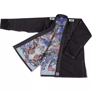 Kimono de Jiu Jitsu Brasileño/Judo, Blanco, Elástico, de Secado Rápido y Transpirable, Hecho a Medida, al por Mayor - Product Image 3