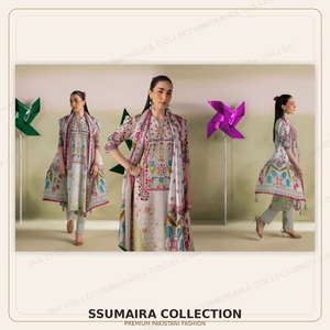 Gul Ahmed présente la collection de pelouses Bagheecha 2026 |   Ensembles de vêtements en tissu lawn imprimé et brodé en 3 pièces | Vêtements pour femmes pakistanaises en gros - Product Image 2