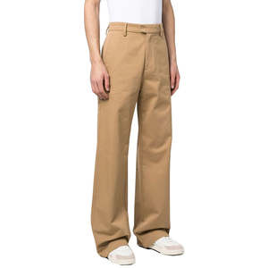 Pantalon de travail ample 100 % coton avec bande réfléchissante, passant à outils, jambe large, pour homme, fermeture éclair, exporté de BD Gear - Product Image 2
