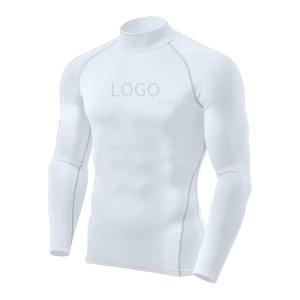 Camiseta de Compresión Deportiva Personalizada con Logotipo para Hombre, Camiseta de Manga Larga de Secado Rápido con Protección UV - Product Image 5
