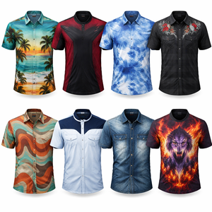 Camisas Casuales de Poliéster Transpirables y de Secado Rápido para Hombre, Venta al Por Mayor Personalizada - Proveedor Directo de Fábrica y OEM para Pedidos al Por Mayor - Product Image 1