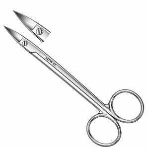 Ciseaux Quinby droits 12,5 cm en acier inoxydable, ciseaux chirurgicaux, coupe de précision, instrument médical CE ISO 13485 - Product Image 1