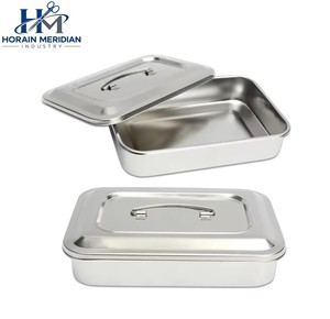 Caja de Esterilización de Acero Inoxidable, Contenedor de Instrumentos Quirúrgicos Médicos para Hospital, Clínica, Desinfección en Autoclave, Almacenamiento - Product Image 1