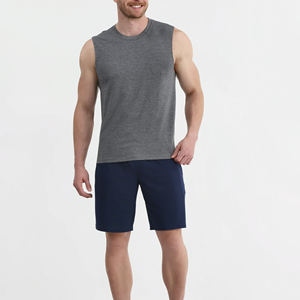 Camiseta sin Mangas para Hombre, Transpirable, de Color Sólido, Estilo Casual, Tejido de Punto, Último Modelo, Aspecto Elegante - Product Image 3