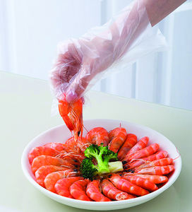 Gants hybrides en TPE imperméables et résistants aux produits chimiques, sans poudre, texture diamant pour une prise en main sûre et les services alimentaires légers - Product Image 5