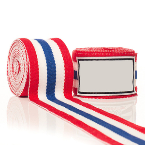 Bandages de boxe élastiques extensibles avec fermeture auto-agrippante, ensemble de protection sportive unisexe pour adultes, bandage imprimé en 3D - Product Image 5