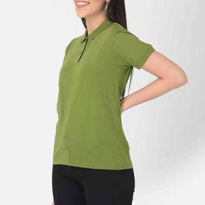 Vente en gros de polos décontractés pour femmes, nouveau style, produit le plus vendu, service OEM ODM, polos pour femmes à bas prix - Product Image 4