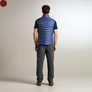 Chaleco Acolchado Ligero para Hombre, Chaleco sin Mangas Acolchado, Cortavientos e Impermeable para Uso en Exteriores - Product Image 5