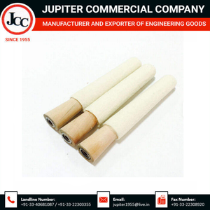 ล้อขัดสำหรับเครื่องเพชรพลอยและโลหะขัดเงามาตรฐาน CE สีขาวแหวนขนสัตว์แบบพรีเมี่ยม - Product Image 2