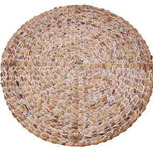 Tapis rond tissé en coton et jute, écologique, idéal pour l'extérieur, résistant aux animaux domestiques, pour la maison et la véranda – Meilleure vente, produit naturel très demandé - Product Image 3