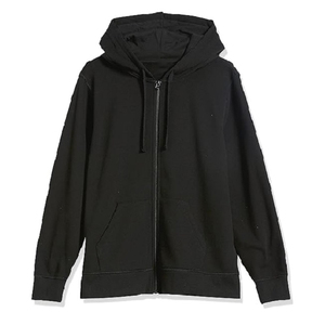Sudadera con Capucha y Cremallera, Corte Regular, Algodón, Felpa Francesa, Color Sólido, Diseño con Bolsillos, Estilo Casual Otoñal - Product Image 6
