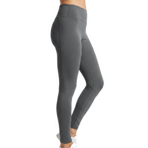 Women Mid Waist <b>Tummy</b> <b>Control</b> Gym Leggings Polyester/Cotton Quick Dry Breathable Eco-Friendly Lightweight Summer Activewear - Product Image 1
