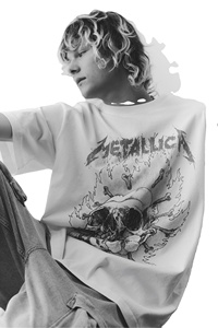 Alta venta transpirable 100% algodón cuello redondo media manga ajuste cómodo marca personalizada impreso teñido verano desgaste camiseta - Product Image 4