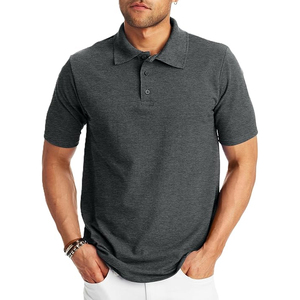 Camiseta polo de golf deportiva de manga corta para hombre, nueva, al por mayor, con logotipo personalizado. - Product Image 4