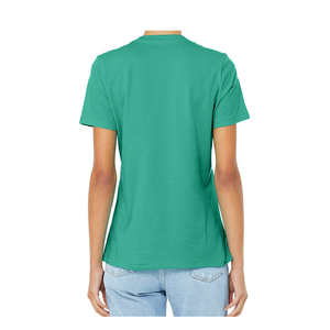 Summer Wholesale High Quality Women's Casual Plus Size 5XL T-Shirt Plain Colors with screen printing logo unisex T shirts - Product Image 5