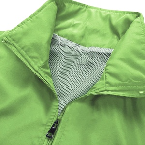 Wholesale Custom Men Sportswear Stand Collar Male Embroidery Outdoor Windbreaker Casual Fleece Softshell <b>Jacket</b> - Product Image 2