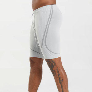 Pantalones Cortos Deportivos para Hombre, Corte Holgado, para Correr, Entrenar, de Secado Rápido, Poliéster, Ropa Deportiva, Pantalones Cortos de Gimnasio en Venta - Product Image 3