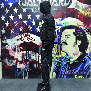High Quality Custom Men Two Piece <b>Short</b> Set Streetwear Mens 3m Reflective Windbreaker <b>Jacket</b> Tracksuit for Men Summer Set - Product Image 3