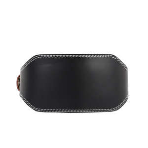 เข็มขัดยกน้ำหนักหนังแท้แบบกำหนดเองสำหรับงานหนัก พร้อมโลโก้  รองรับหลังส่วนล่าง สำหรับเพาเวอร์ลิฟติ้งและเวทลิฟติ้ง - Product Image 4