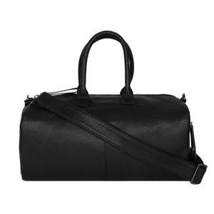 Large Capacity Genuine <b>Leather</b> Vintage Luxury Designer Waterproof Gym <b>Bag</b> Custom Logo Zipper Closure for Outdoor Sports OEM - Product Image 1