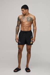 Pantalones Cortos de Algodón para Hombre con Estampado Personalizado, Diseño Gráfico Urbano, Estilo Casual con Cordón Ajustable hasta la Rodilla - Product Image 5